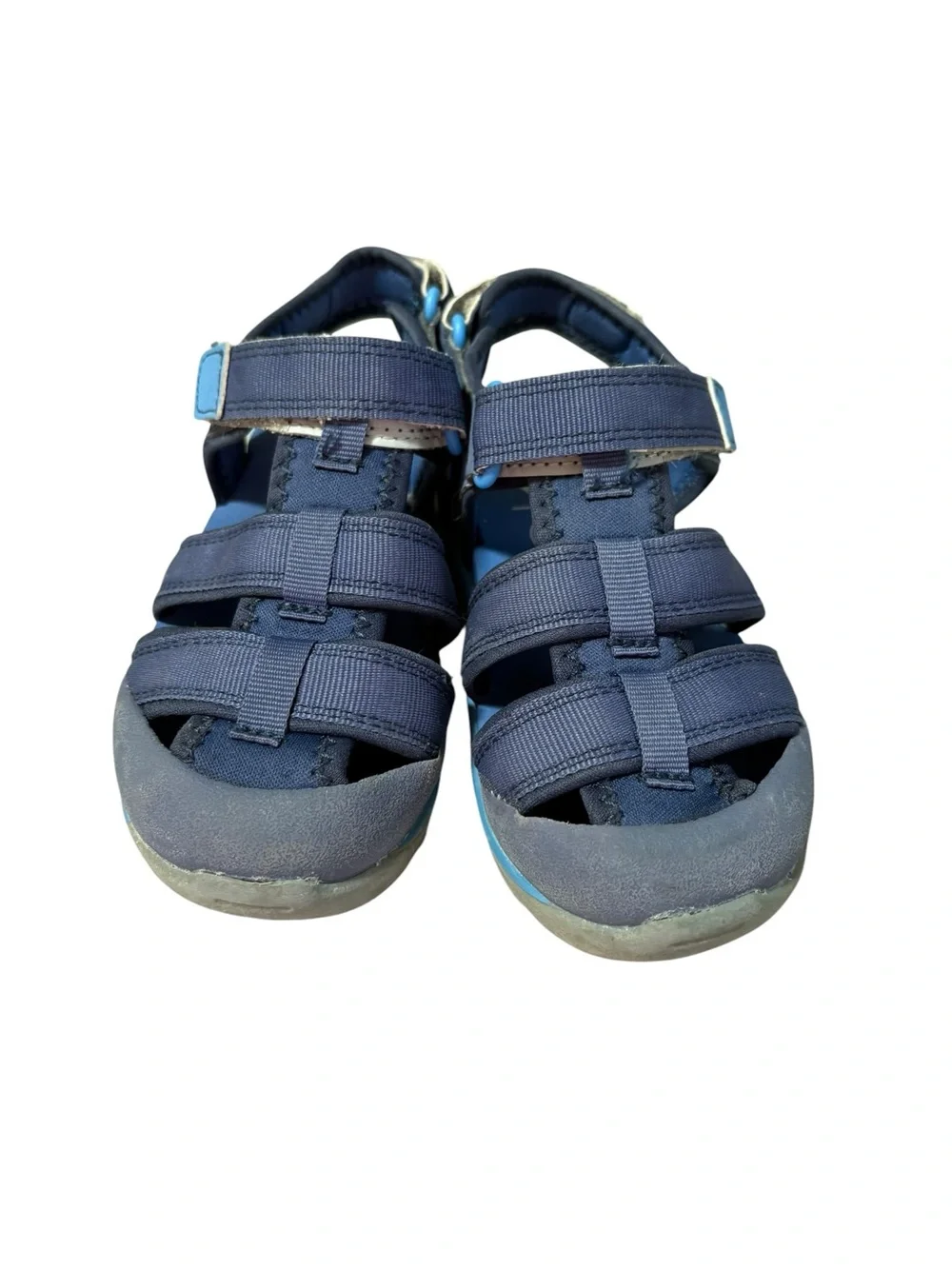 See Kai Run Wilder II Navy Blue Sport Sandals Size 11 EUC